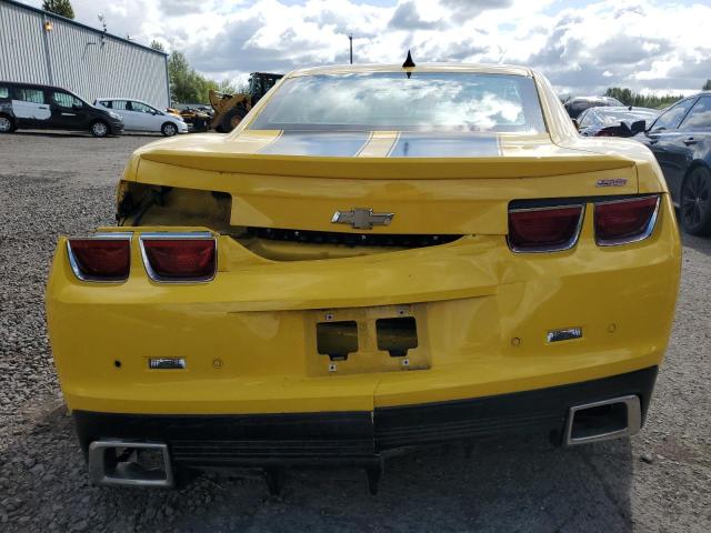 2G1FT1EWXA9187817 - 2010 CHEVROLET CAMARO SS YELLOW photo 6