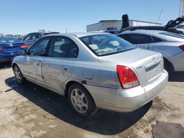 KMHDN45D43U650366 - 2003 HYUNDAI ELANTRA GLS SILVER photo 2