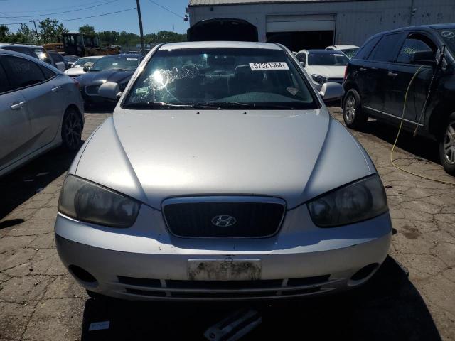 KMHDN45D43U650366 - 2003 HYUNDAI ELANTRA GLS SILVER photo 5