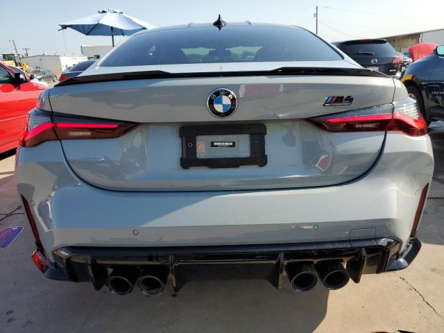 WBS33AZ01NCK21182 - 2022 BMW M4 COMPETITION GRAY photo 6
