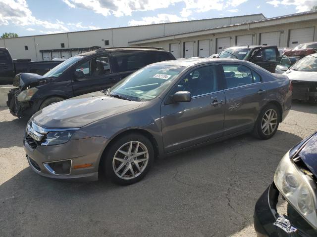 3FAHP0JA6BR208964 - 2011 FORD FUSION SEL GRAY photo 1