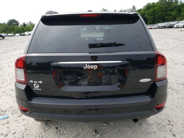 1C4NJDEB1ED766260 - 2014 JEEP COMPASS LATITUDE BLACK photo 6