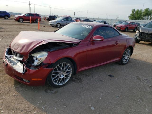 JTHFN45Y579016183 - 2007 LEXUS SC 430 RED photo 1