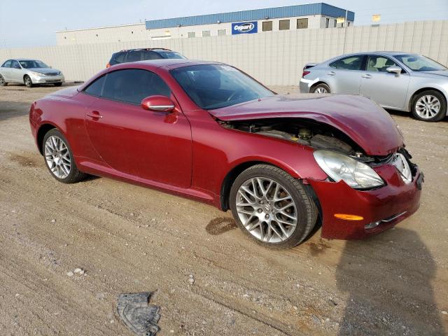 JTHFN45Y579016183 - 2007 LEXUS SC 430 RED photo 4