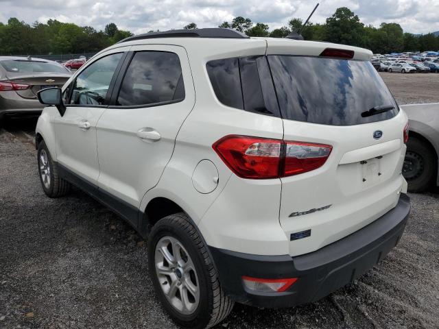 MAJ6S3GL7LC359845 - 2020 FORD ECOSPORT SE WHITE photo 2