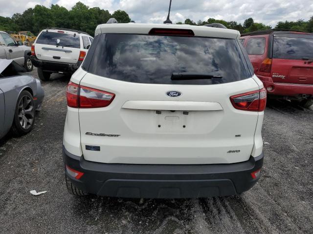 MAJ6S3GL7LC359845 - 2020 FORD ECOSPORT SE WHITE photo 6