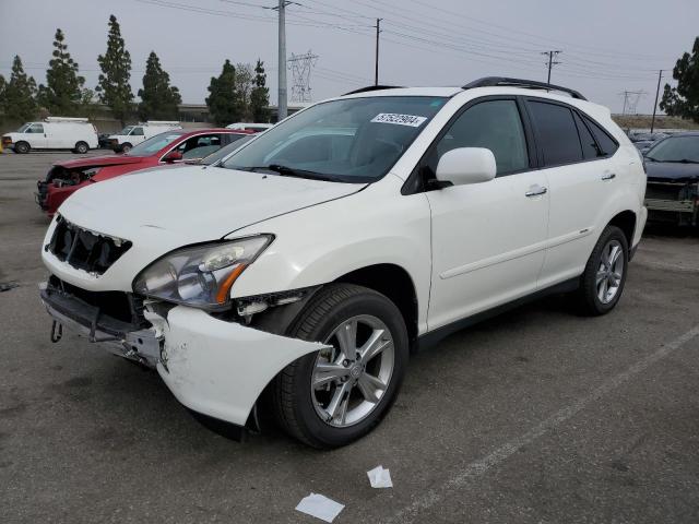 JTJHW31U282857793 - 2008 LEXUS RX 400H WHITE photo 1