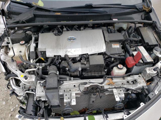 JTDKARFP0K3110336 - 2019 TOYOTA PRIUS PRIM SILVER photo 11
