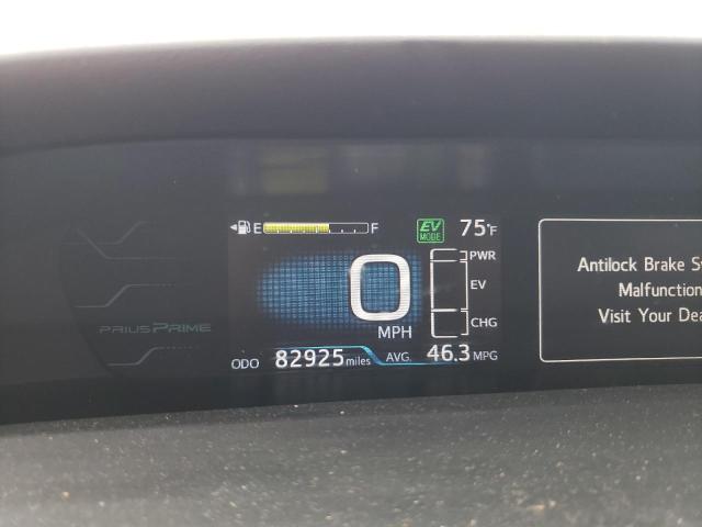 JTDKARFP0K3110336 - 2019 TOYOTA PRIUS PRIM SILVER photo 9