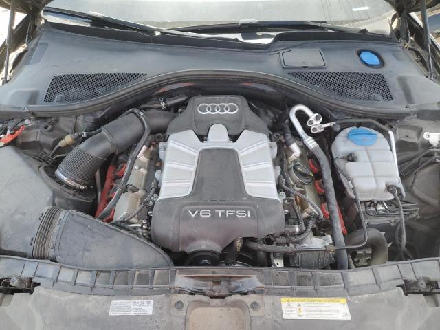 WAUHGAFC6FN002267 - 2015 AUDI A6 PRESTIGE შავი ფოტო 11