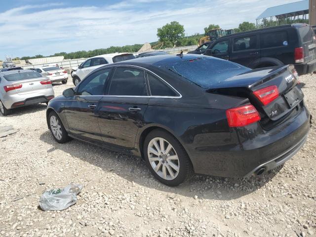 WAUHGAFC6FN002267 - 2015 AUDI A6 PRESTIGE შავი ფოტო 2