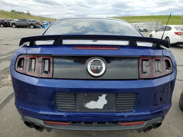 1ZVBP8CF6E5294403 - 2014 FORD MUSTANG GT BLUE photo 6