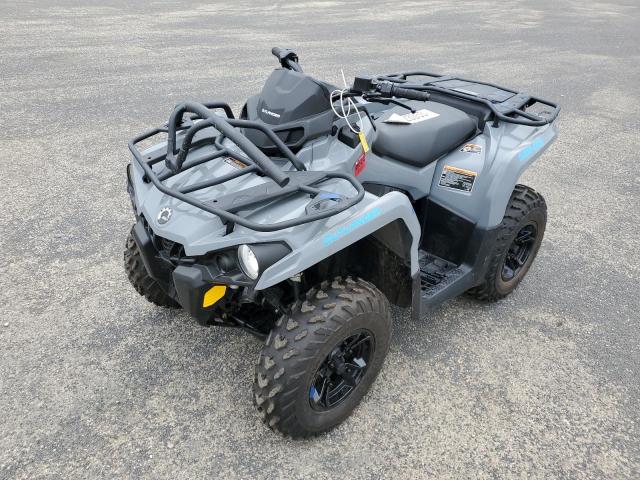 3JBLGAR41NJ002076 - 2022 CAN-AM OUTLANDER 450 GRAY photo 2