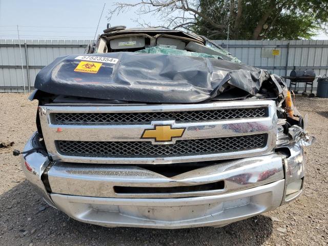 3GCPCSE05DG207012 - 2013 CHEVROLET SILVERADO C1500 LT BLACK photo 5