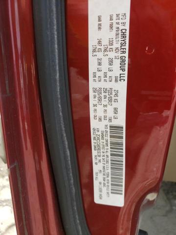 2C4RC1CG0DR616130 - 2013 CHRYSLER TOWN & COU TOURING L BURGUNDY photo 13