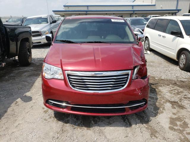 2C4RC1CG0DR616130 - 2013 CHRYSLER TOWN & COU TOURING L BURGUNDY photo 5