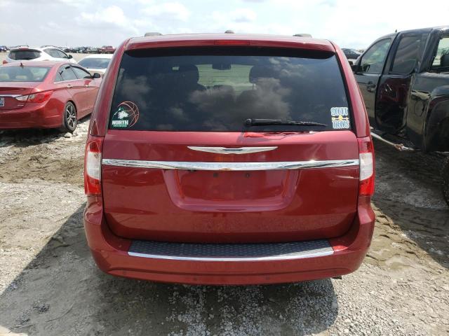 2C4RC1CG0DR616130 - 2013 CHRYSLER TOWN & COU TOURING L BURGUNDY photo 6