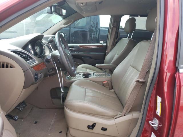 2C4RC1CG0DR616130 - 2013 CHRYSLER TOWN & COU TOURING L BURGUNDY photo 7