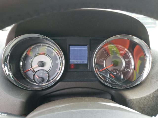 2C4RC1CG0DR616130 - 2013 CHRYSLER TOWN & COU TOURING L BURGUNDY photo 9