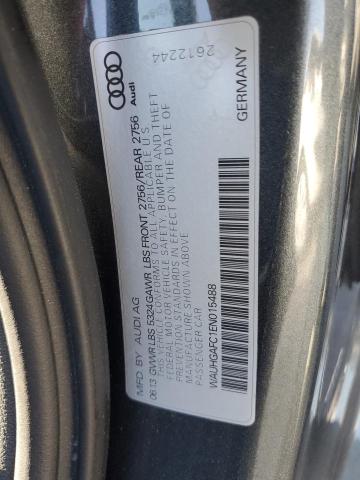 WAUHGAFC1EN015488 - 2014 AUDI A6 PRESTIGE ნაცრისფერი ფოტო 13