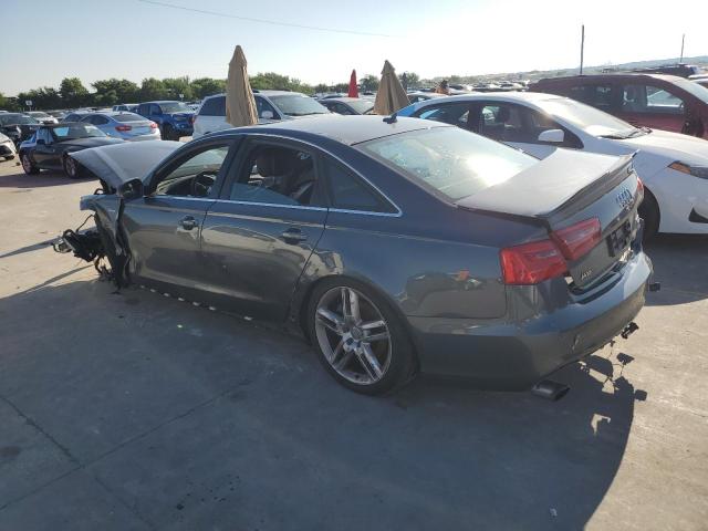 WAUHGAFC1EN015488 - 2014 AUDI A6 PRESTIGE ნაცრისფერი ფოტო 2