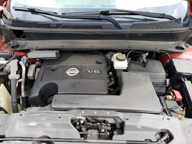 5N1AR2MM1DC628040 - 2013 NISSAN PATHFINDER S RED photo 12