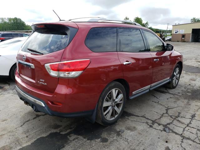 5N1AR2MM1DC628040 - 2013 NISSAN PATHFINDER S RED photo 3