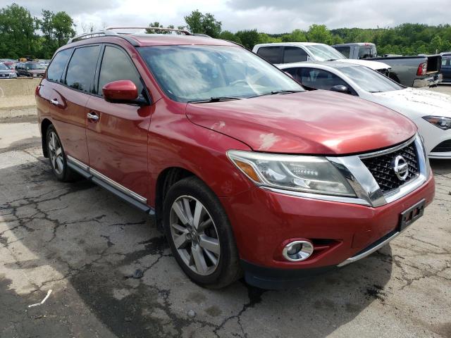 5N1AR2MM1DC628040 - 2013 NISSAN PATHFINDER S RED photo 4