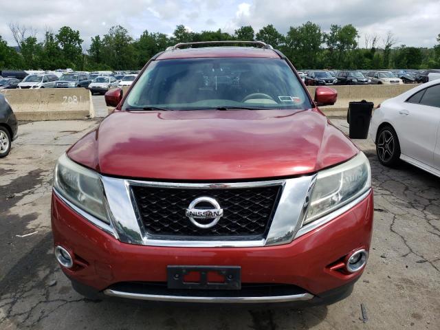 5N1AR2MM1DC628040 - 2013 NISSAN PATHFINDER S RED photo 5