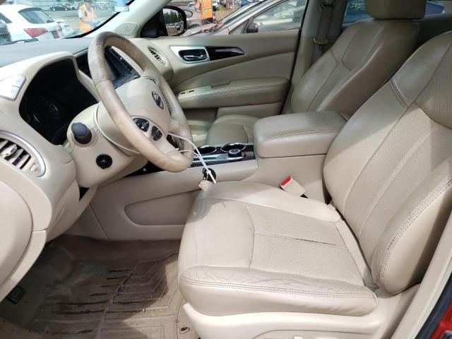 5N1AR2MM1DC628040 - 2013 NISSAN PATHFINDER S RED photo 7