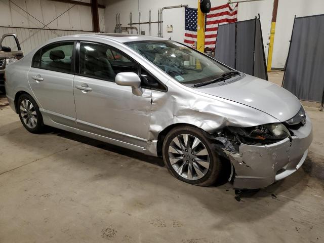 2HGFA1F80AH301828 - 2010 HONDA CIVIC EX SILVER photo 4