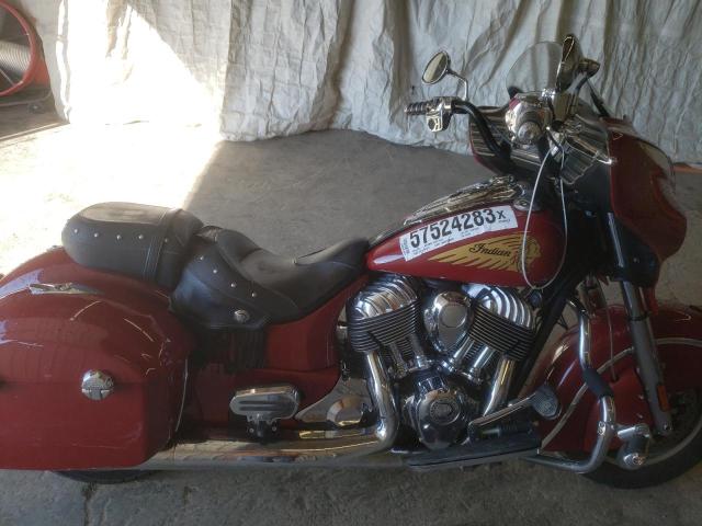 56KTCAAA8E3318126 - 2014 INDIAN MOTORCYCLE CO. CHIEFTAIN RED photo 5