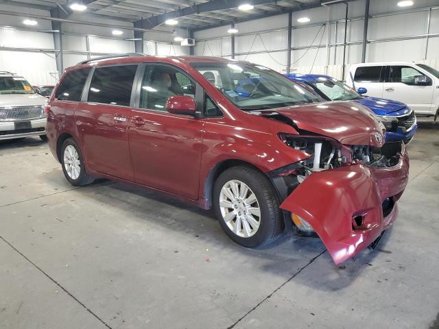 5TDJK3DC6FS099272 - 2015 TOYOTA SIENNA LE BURGUNDY photo 4