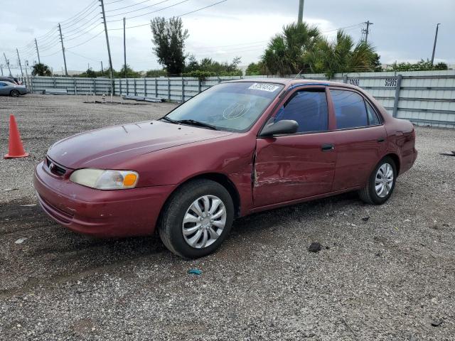 2T1BR12E7XC227103 - 1999 TOYOTA COROLLA VE RED photo 1