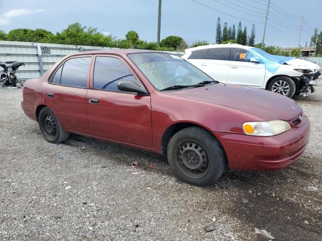 2T1BR12E7XC227103 - 1999 TOYOTA COROLLA VE RED photo 4