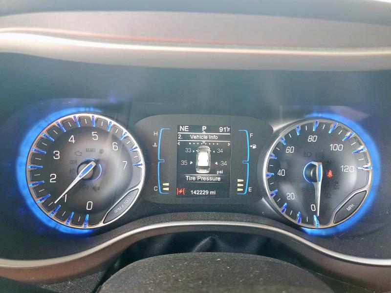 2C4RC1BG8HR576256 - 2017 CHRYSLER PACIFICA TOURING L BEIGE photo 9