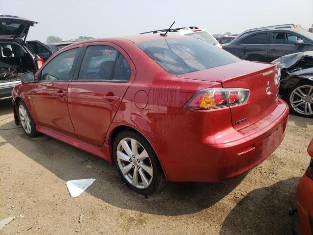 JA32U8FW8CU014473 - 2012 MITSUBISHI LANCER GT RED photo 2