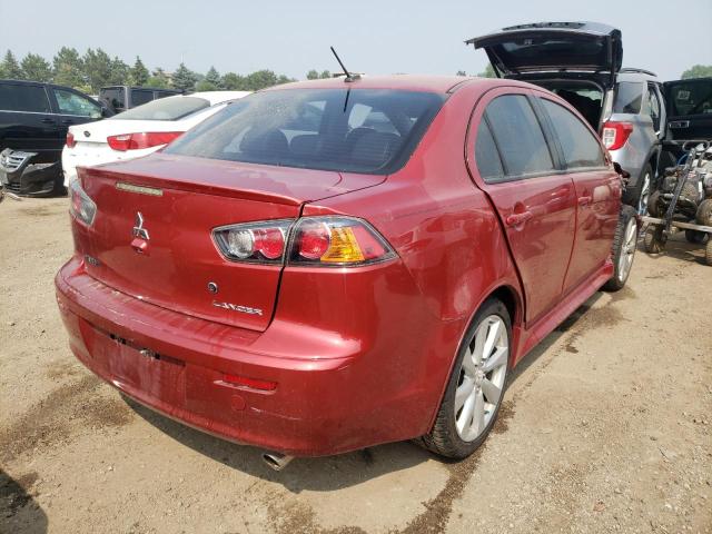 JA32U8FW8CU014473 - 2012 MITSUBISHI LANCER GT RED photo 3