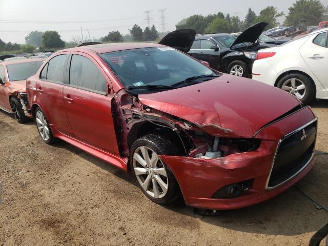 JA32U8FW8CU014473 - 2012 MITSUBISHI LANCER GT RED photo 4