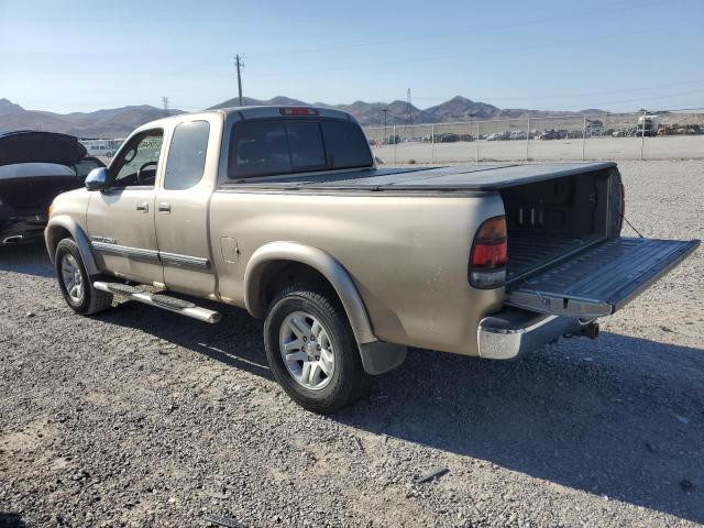 5TBBT44113S406311 - 2003 TOYOTA TUNDRA ACCESS CAB SR5 GOLD photo 2