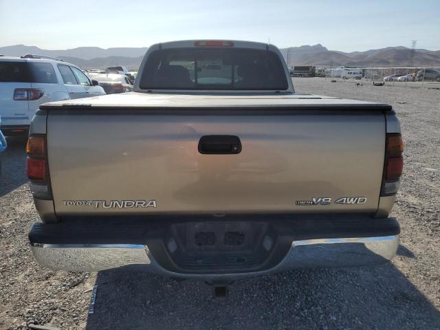 5TBBT44113S406311 - 2003 TOYOTA TUNDRA ACCESS CAB SR5 GOLD photo 6