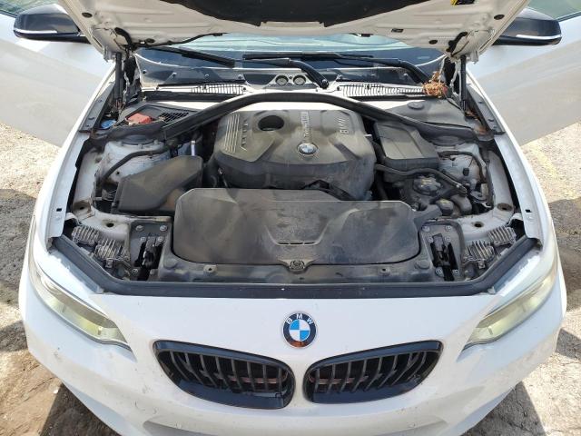 WBA2F9C51HV664337 - 2017 BMW 230I WHITE photo 11