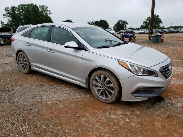 5NPE34AF3FH045470 - 2015 HYUNDAI SONATA SPORT SILVER photo 4