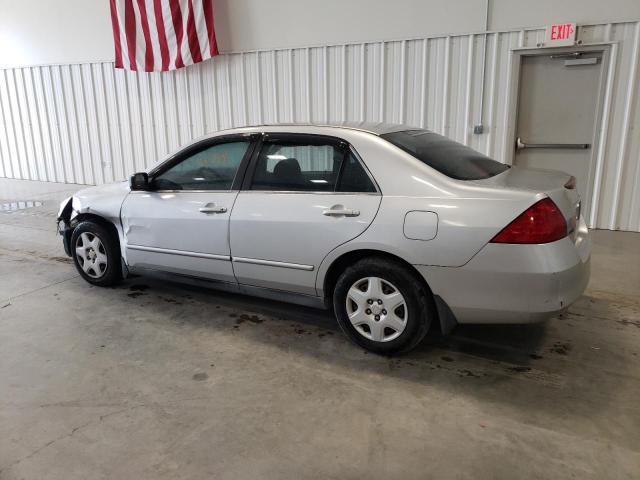 1HGCM56497A166807 - 2007 HONDA ACCORD LX GRAY photo 2