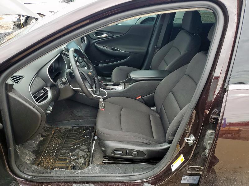 1G1ZG5ST9MF045053 - 2021 CHEVROLET MALIBU RS BURGUNDY photo 7