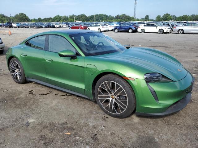 WP0AA2Y13NSA16458 - 2022 PORSCHE TAYCAN GREEN photo 4