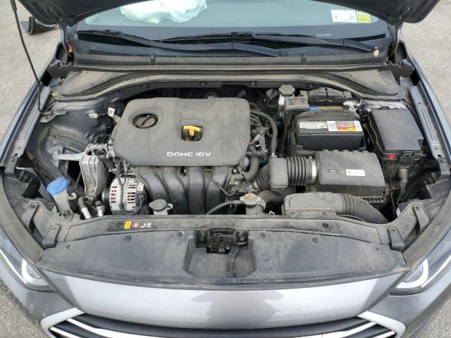 5NPD74LFXJH400737 - 2018 HYUNDAI ELANTRA SE GRAY photo 11