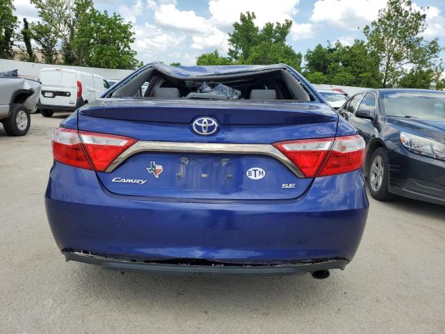 4T1BF1FK4GU545042 - 2016 TOYOTA CAMRY LE BLUE photo 6