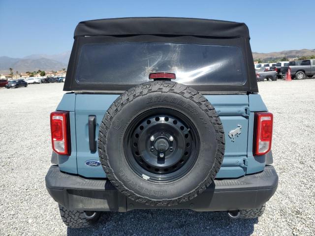 1FMEE5BH3MLA96424 - 2021 FORD BRONCO BASE BLUE photo 6