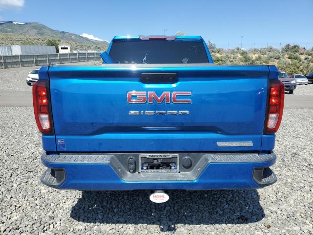 1GTRUCEK1NZ622732 - 2022 GMC SIERRA K1500 ELEVATION BLUE photo 6